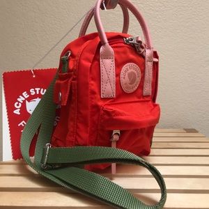 acne studios mini backpack